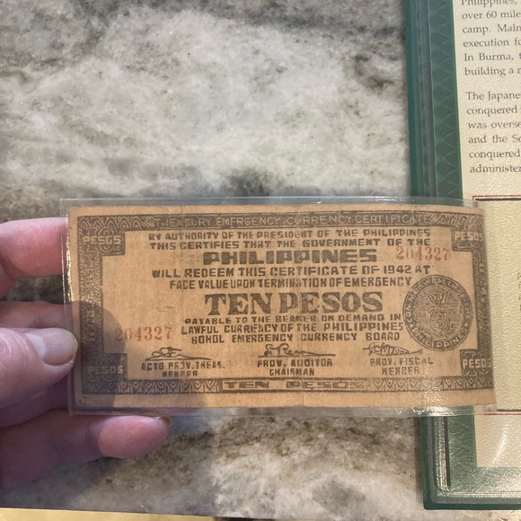 WORLD WAR 2 OCCUPIED PAPER CURRENCY. - Picture 8 of 8